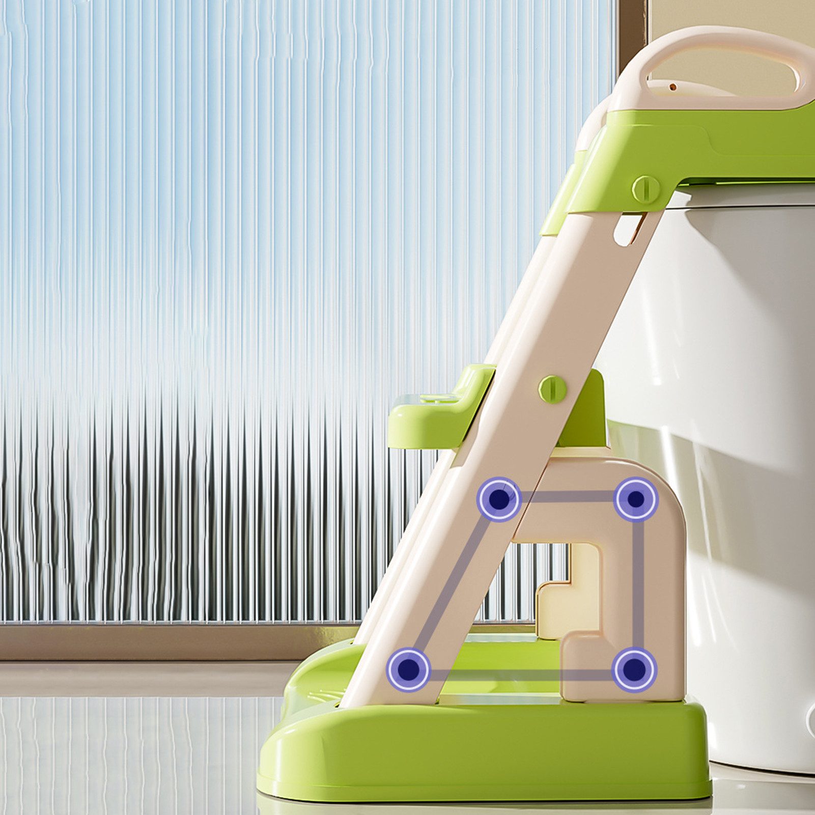 Rutaqian Baby-Toilettensitz Toilettensitz Kinder mit Treppe, günstig online kaufen