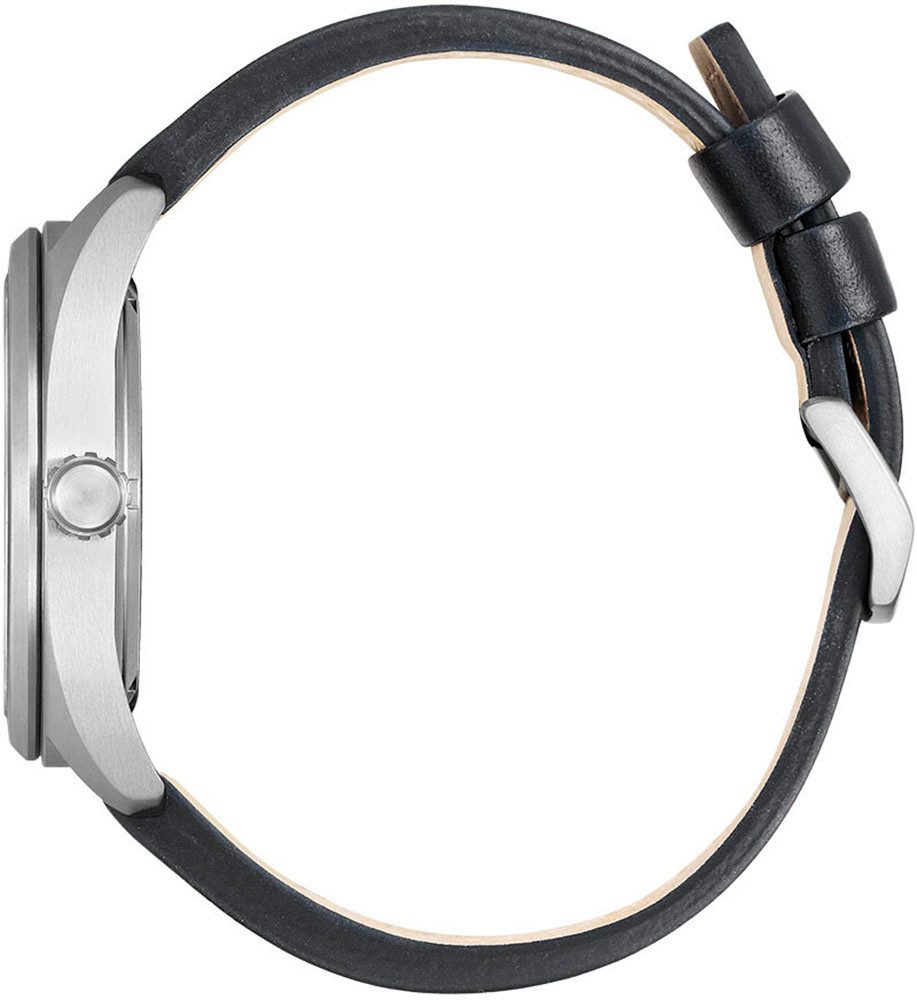 Citizen Solaruhr BM8560-29EC, Armbanduhr, Herrenuhr, Titan, Datum, Lederarmband