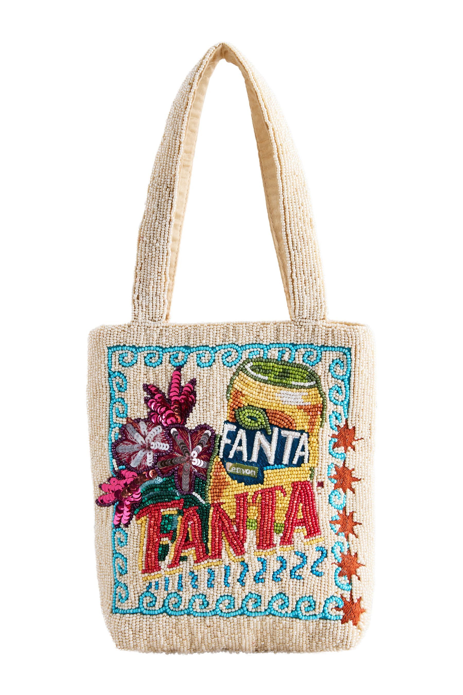 Next Clutch Lizenzierte Handtasche mit Fanta-Motiv (1-tlg)
