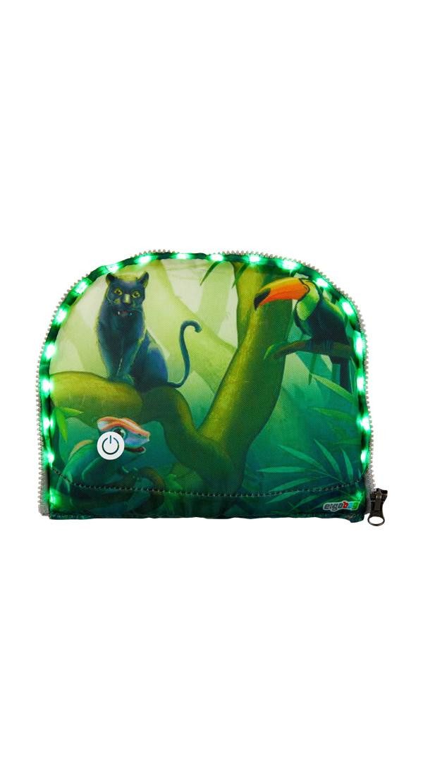 ergobag Schulranzen LED Zippie (1-tlg), reflektierend