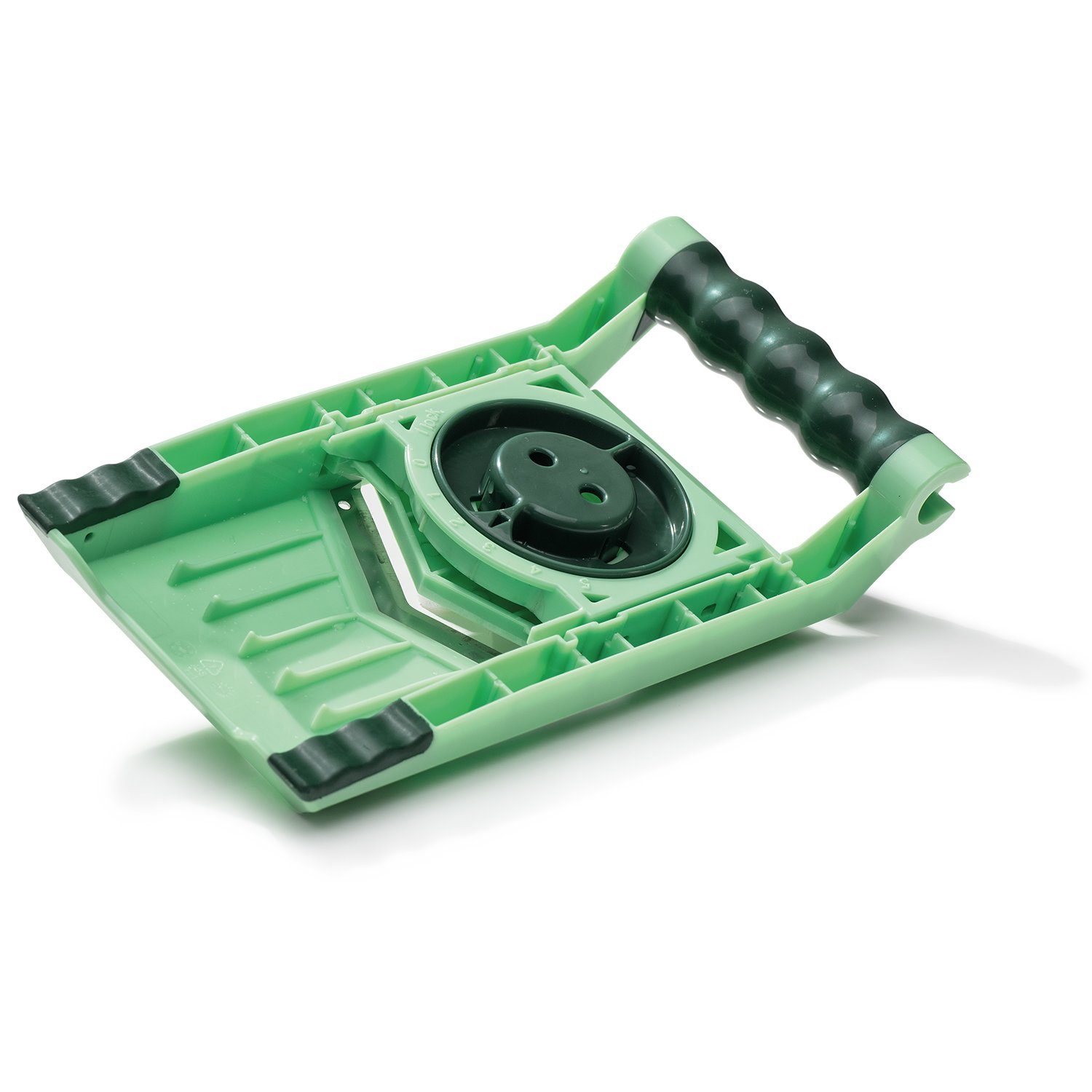 Genius Gemüsehobel Nicer Dicer Chef Speed Slicer verstellbarer Hobel inkl. Handy Hopper, (Zubehör, 2-tlg), ultra-scharfe Edelstahl-V-Klinge in G-NOX-Qualität