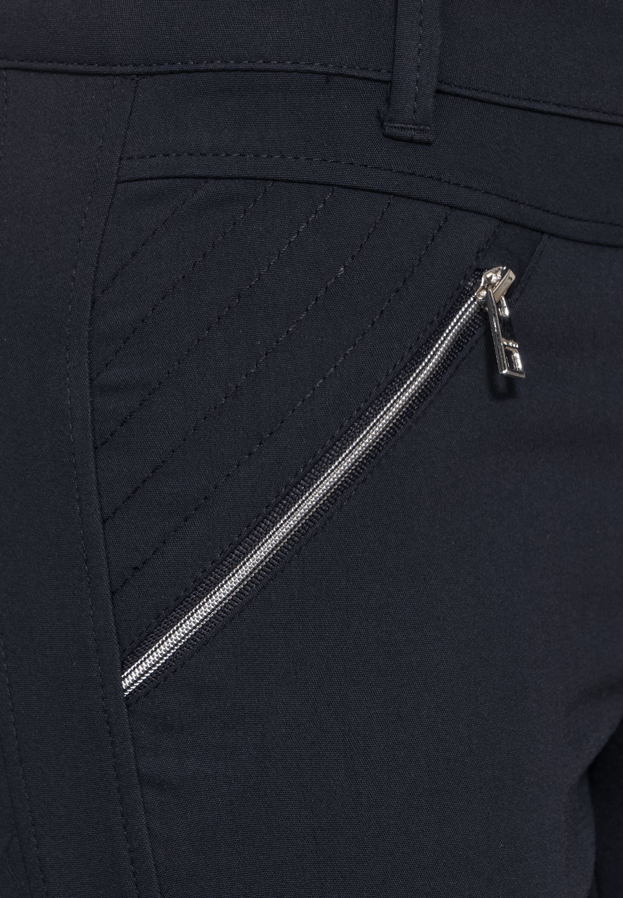 STREET ONE Stoffhose Casual Fit Hose mit Zipper