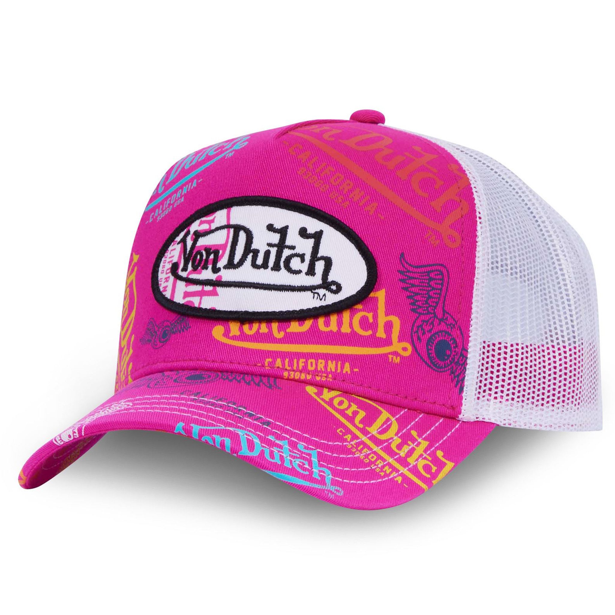 Von Dutch Trucker Cap Von Dutch Originals Trucker Cap - Allover GRAFITTI Lo günstig online kaufen