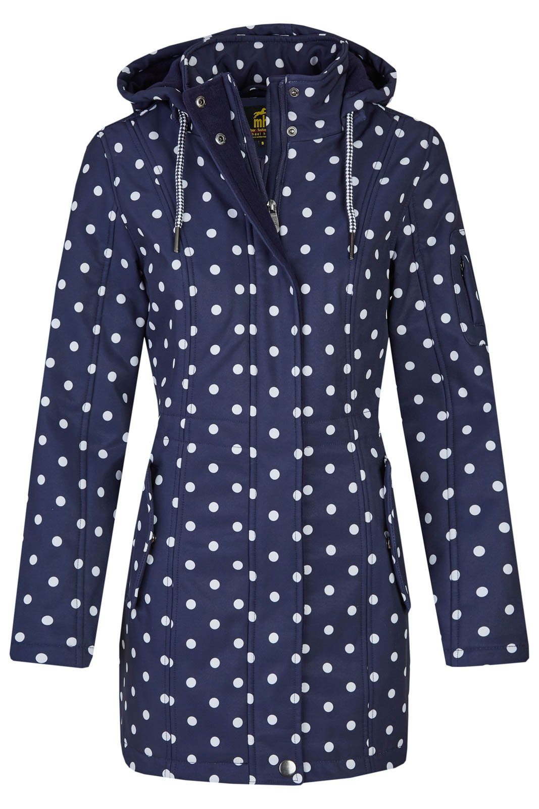 DEPROC Active Softshellmantel EVLYN PEAK CS NEW mit abnehmbarer Kapuze