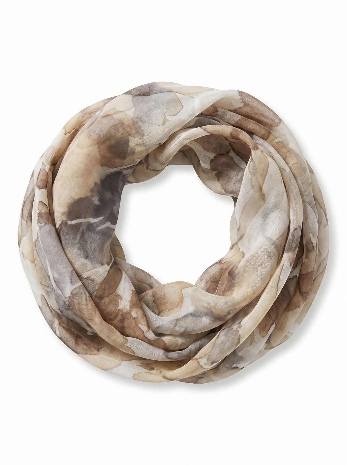 styleBREAKER Loop Aquarell Loop Floral, (1-St)