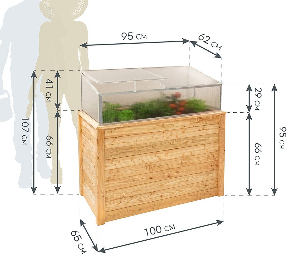 WESTMANN Hochbeet Klassik 100 (1 St)