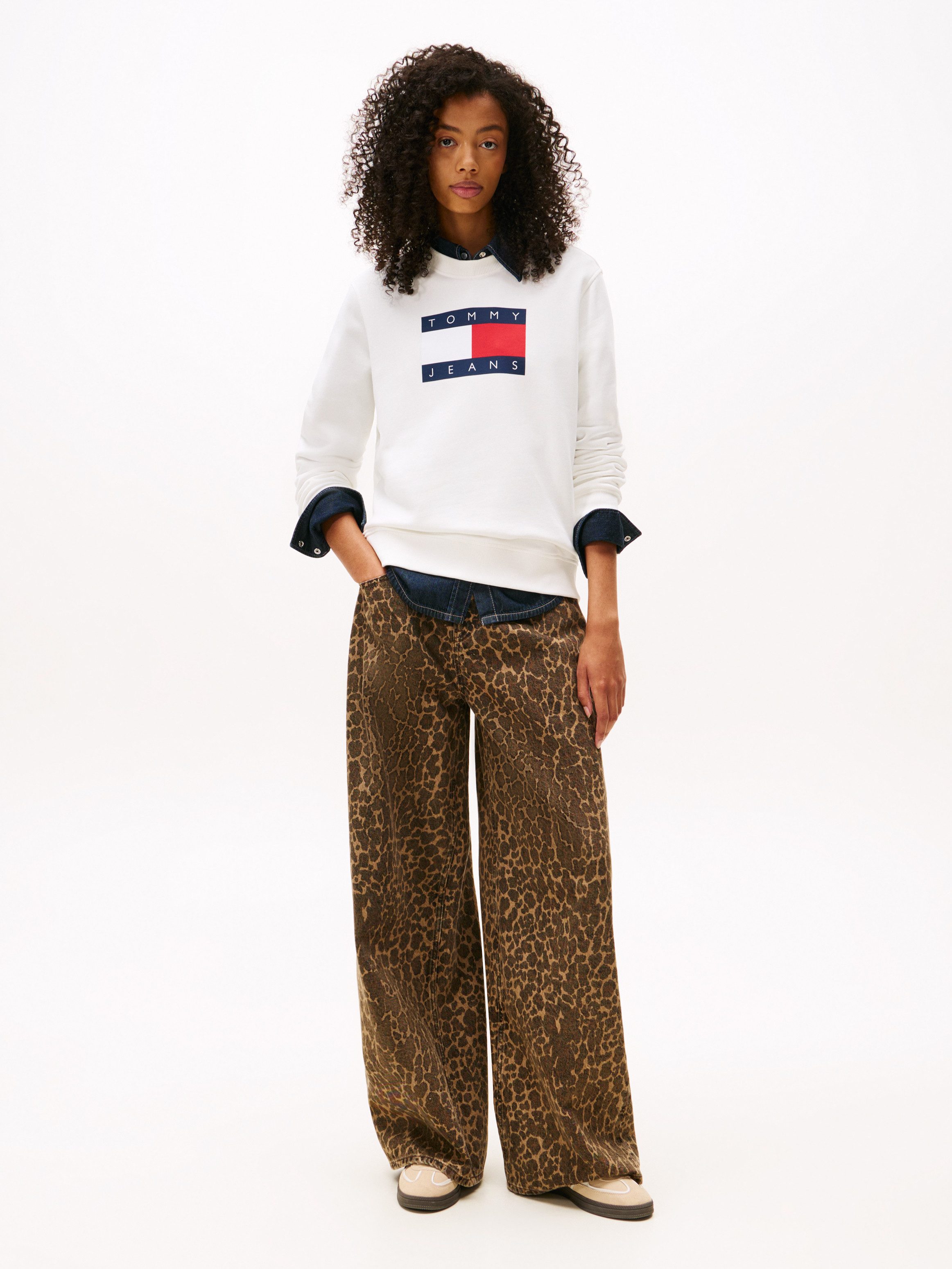 Tommy Jeans Sweatshirt TJW REG TJ FLAG CREW
