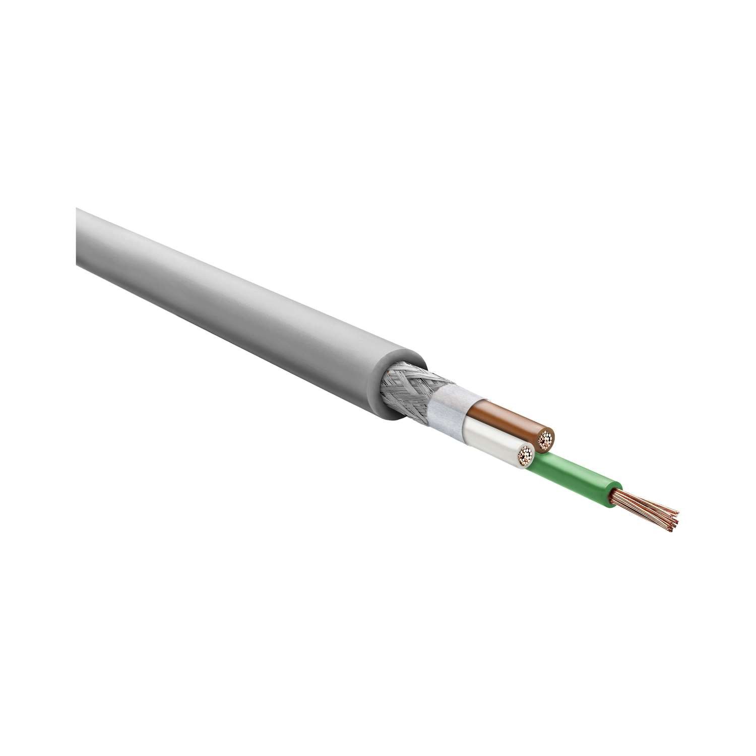 Lapp Kabel Titel:UNITRONIC FD CY 3x0,14mm² AD 4,5mm Betriebsspitzenspannung 350V Elektro-Kabel, (1 cm)
