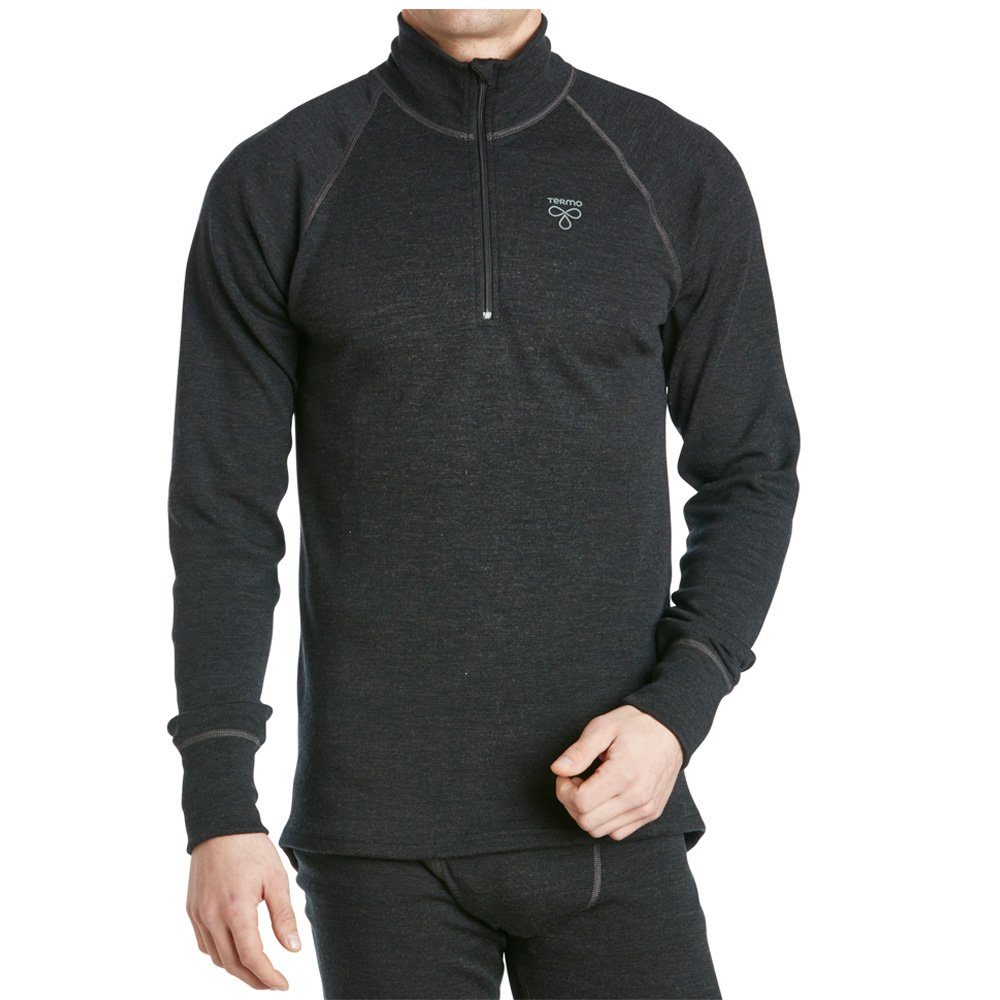 Termozeta Turtle-neck - Light TERMO Zip Wool Merino Funktionsshirt - Longshirt Herren 2.0