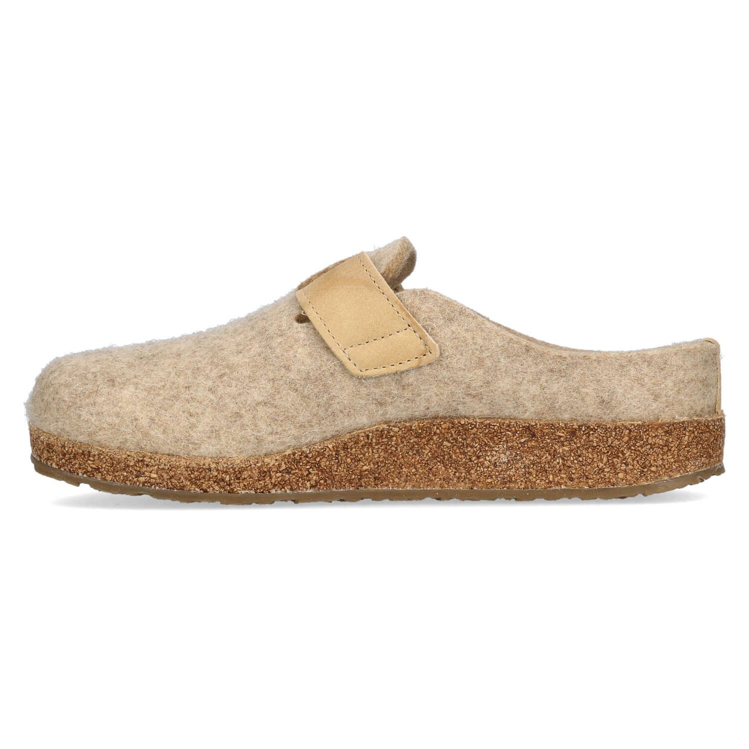 Haflinger Haflinger Grizzly Chicago Beigemeliert Öko Slipper