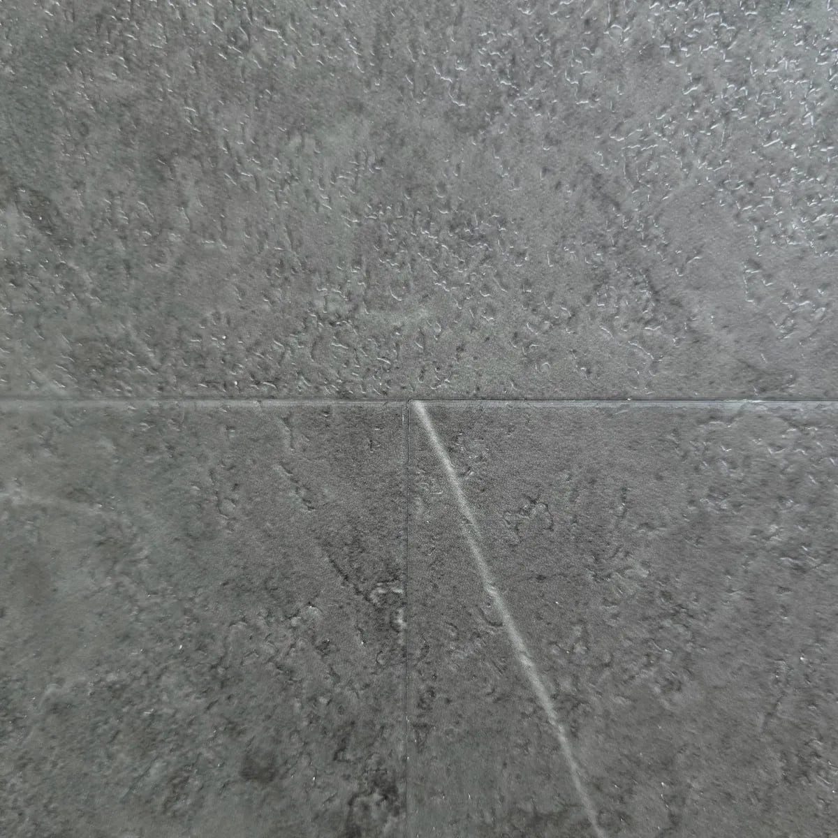DielenDealer Vinylboden Musterstück Klick-Vinyl Rigid Marmorica dark grey (ca. 19 × 28 cm)