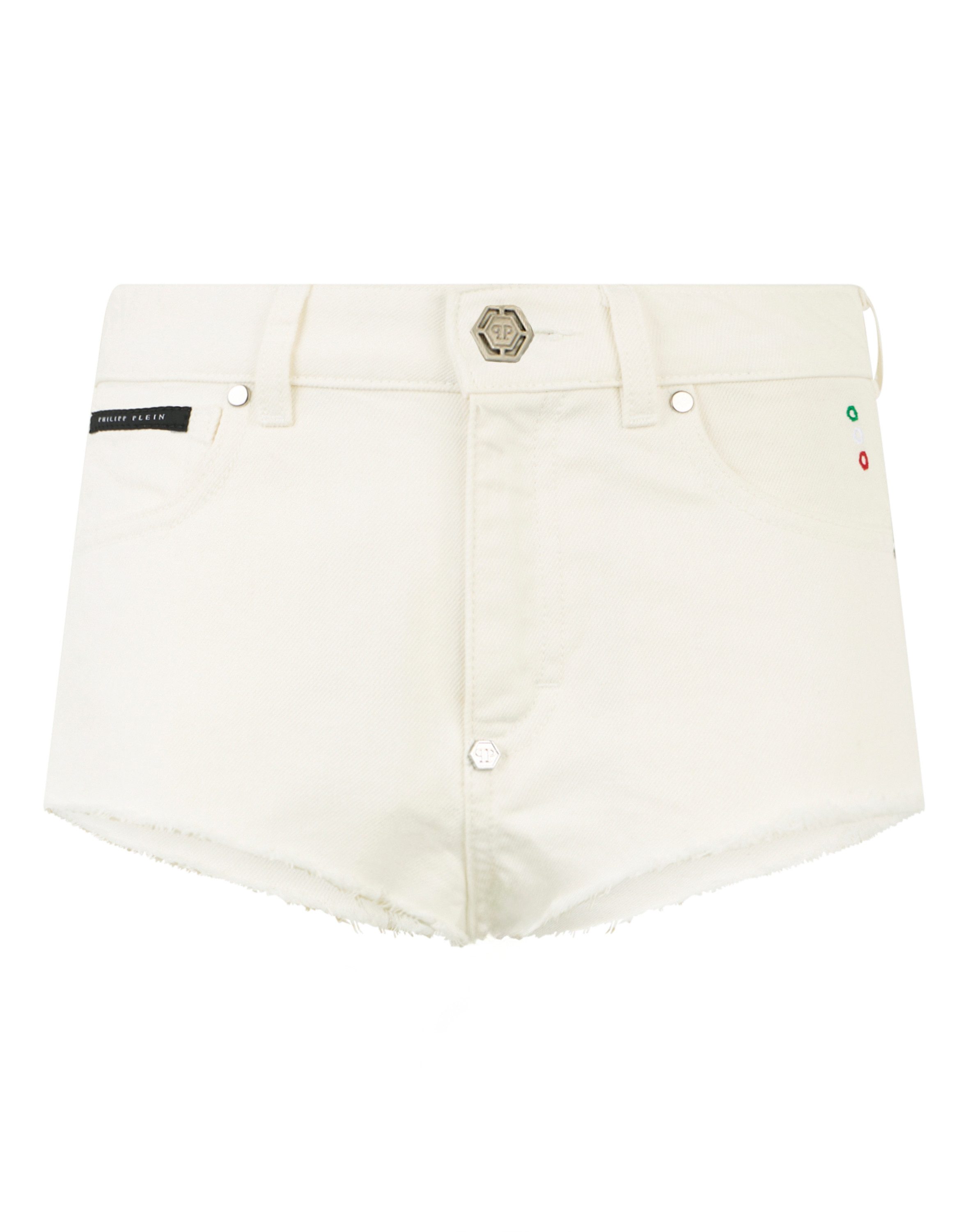 PHILIPP PLEIN Jeanshotpants Basic