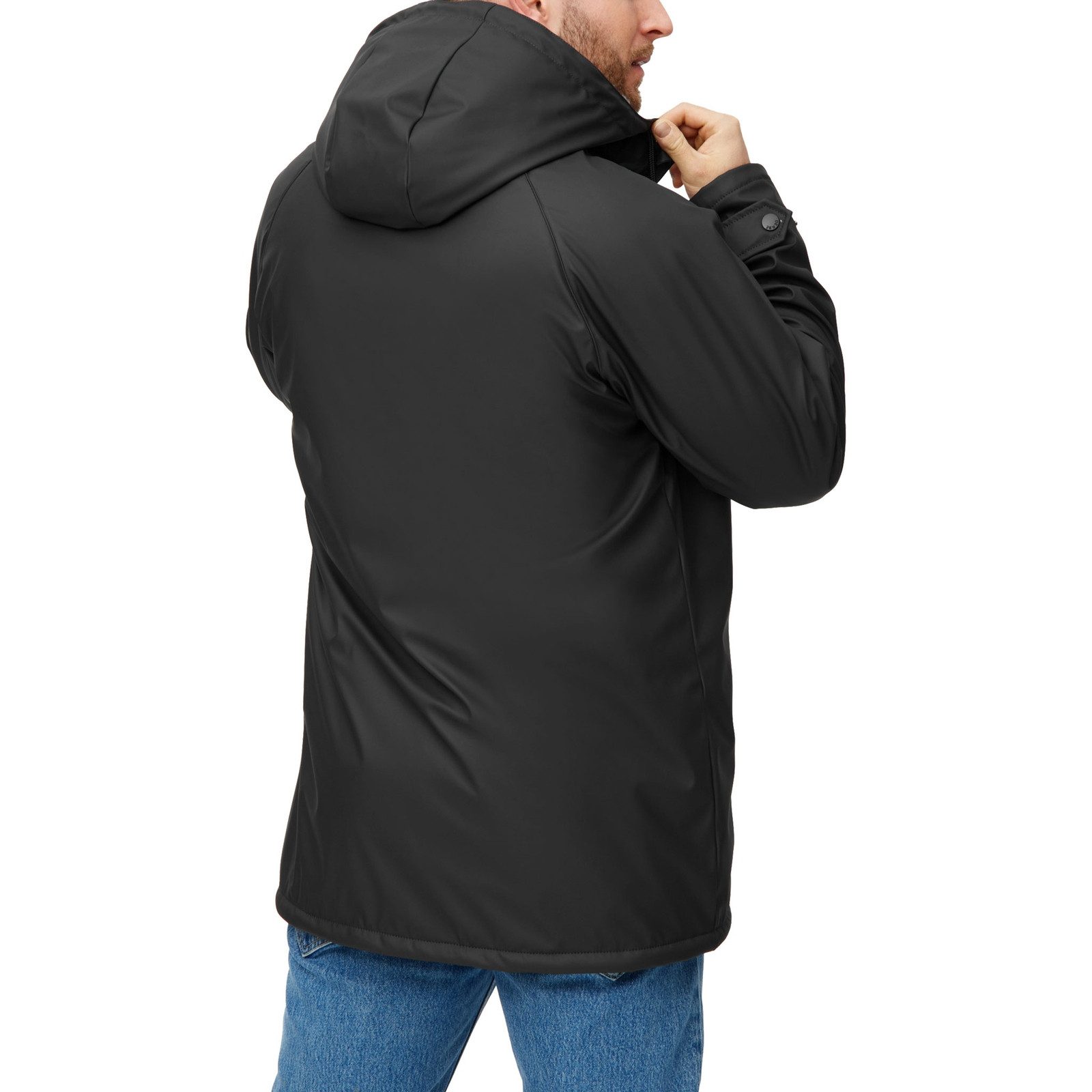 Derbe Outdoorjacke Trekholm_AS mit weichem Teddy-Innenfutter