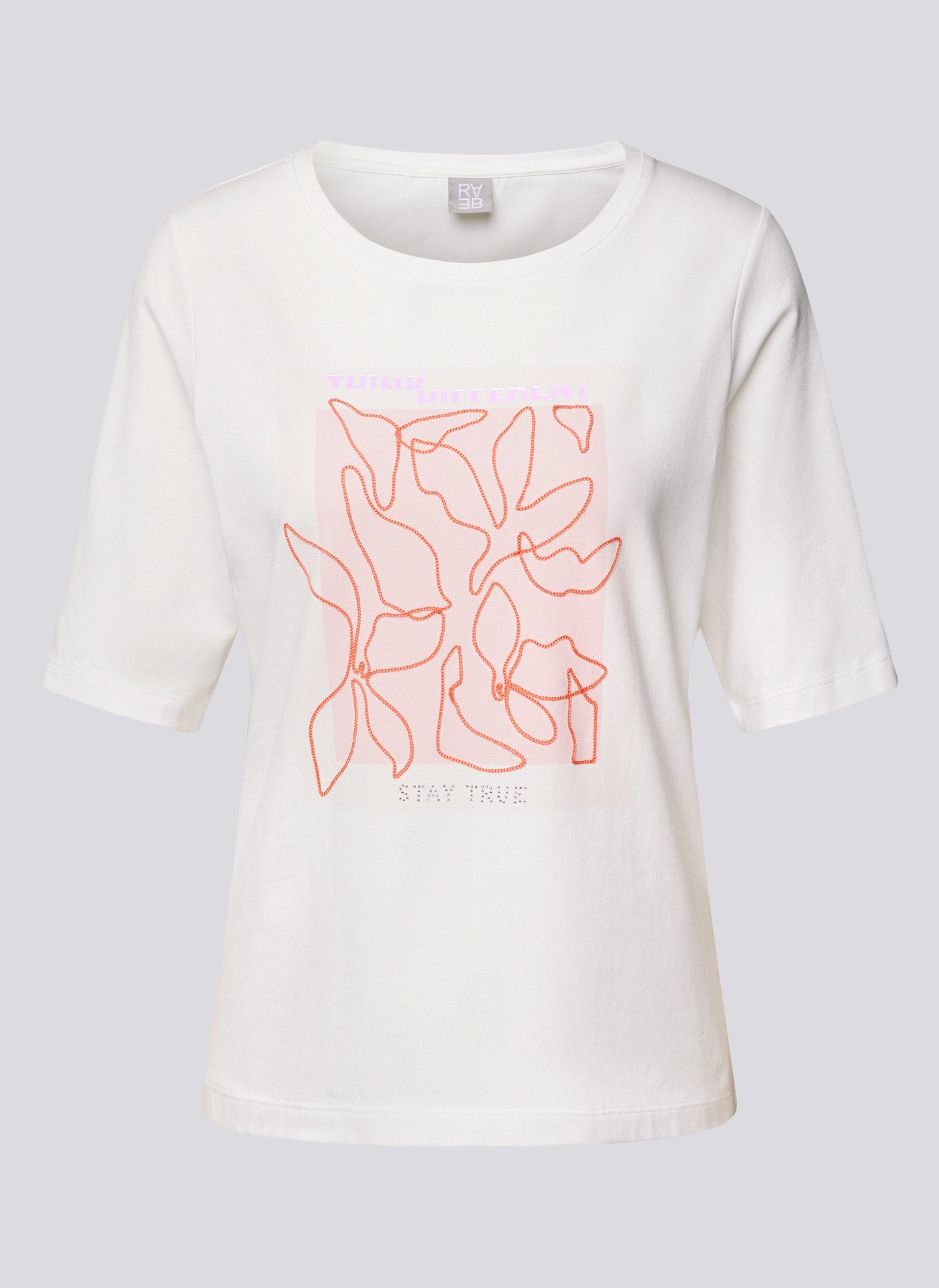 Rabe T-Shirt mit Frontprint