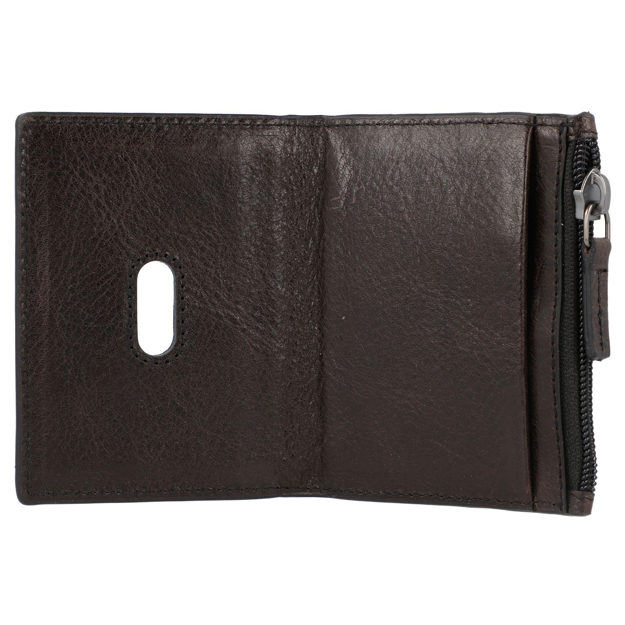 schwarz Etui Andrew, Fossil Leder