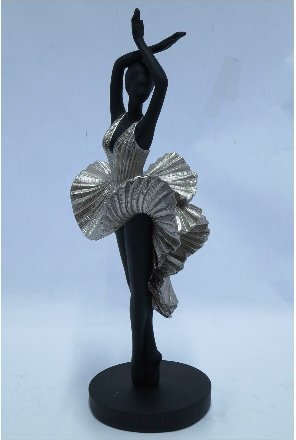 GILDE Dekofigur Skulptur Ballerina Ballet schwarz H. 44 cm (1 St)