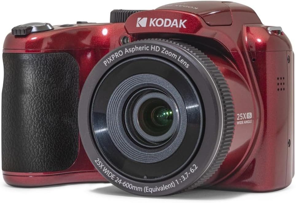 Kodak Pixpro Astro Zoom AZ255 Digitalkamera Bridge-Kamera (16 MP, 25x opt. Zoom, 25x optischen Zoom, 24 mm Weitwinkel, 1080P Full HD Video, 7,6 cm LCD)