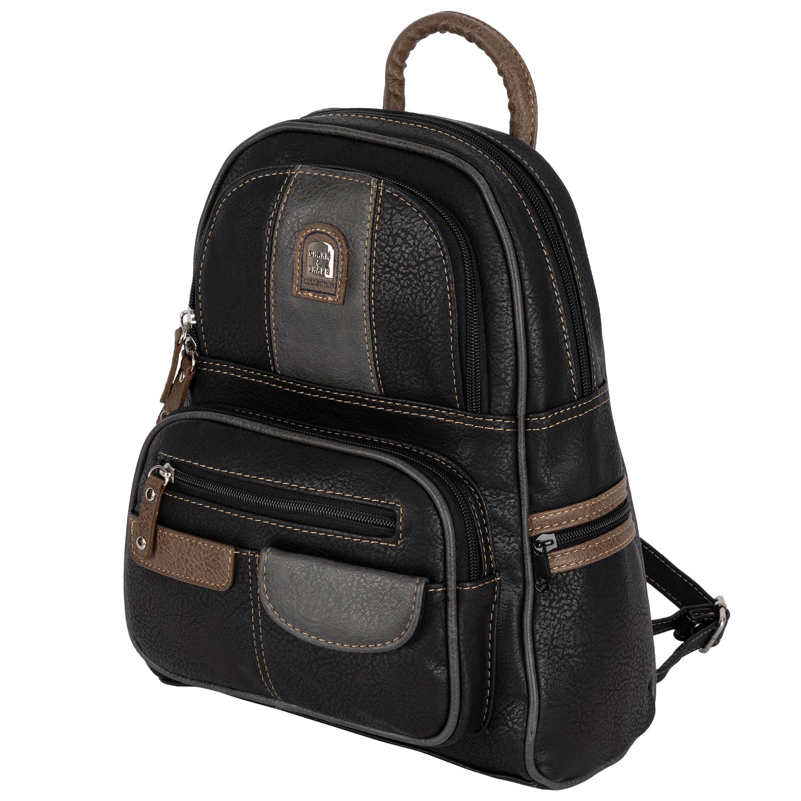 EAAKIE Rucksack Cityrucksack Damenrucksack Tagesrucksack Stadt Rucksack Bagpack, als Schultertasche, Umhängetasche tragbar – Bild 4 von 5