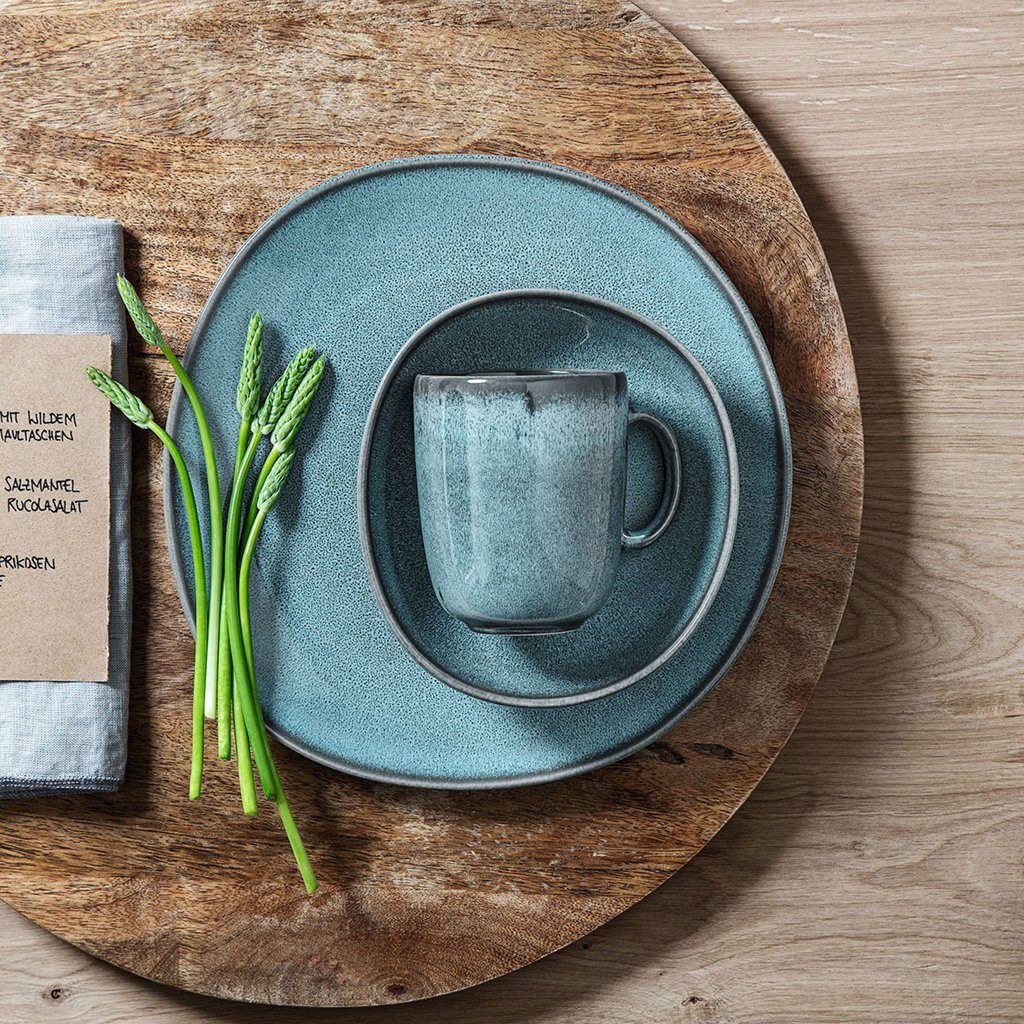 like. by Villeroy & Boch Tasse Lave Henkelbecher, 1-tlg., Steingut, Steingut, 1 Stck, mikrow.- & spülm.sicher