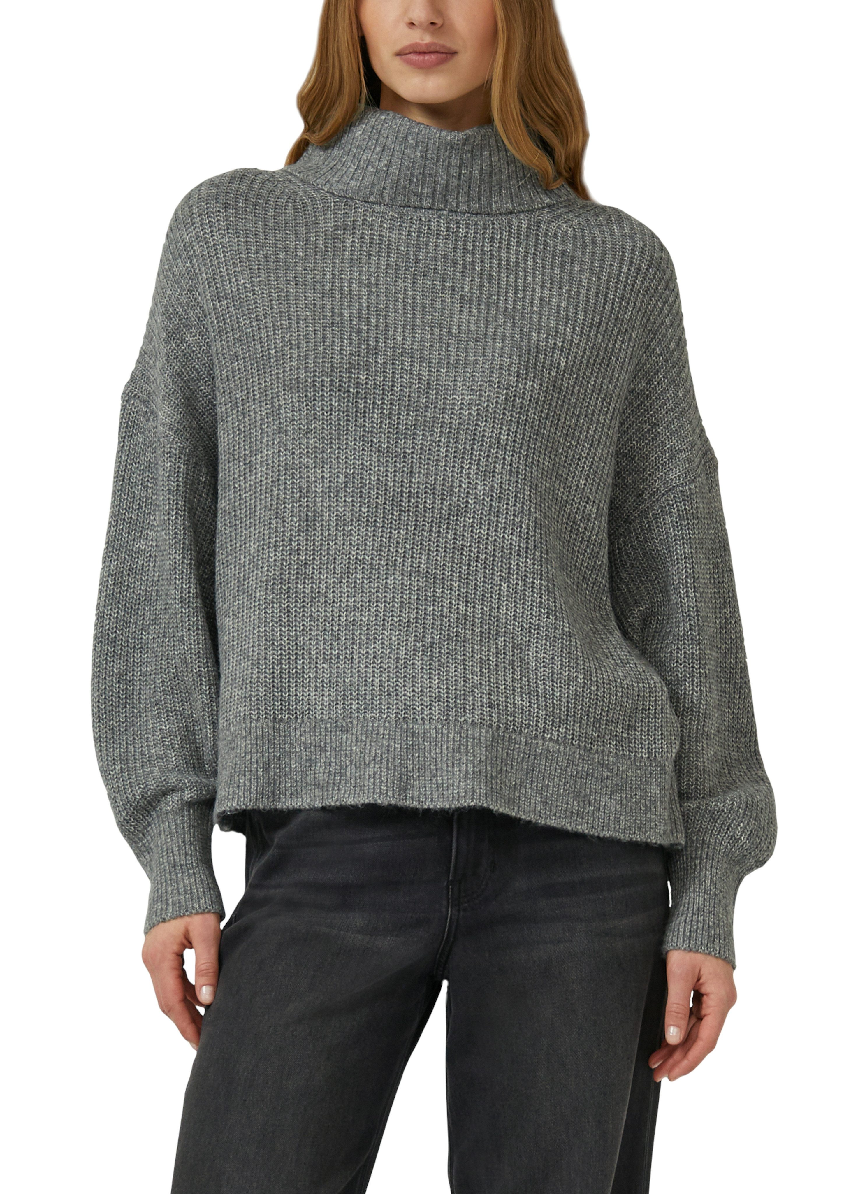 s.Oliver Strickpullover Oversize, mit weiten Ärmeln und Rollkragen günstig online kaufen
