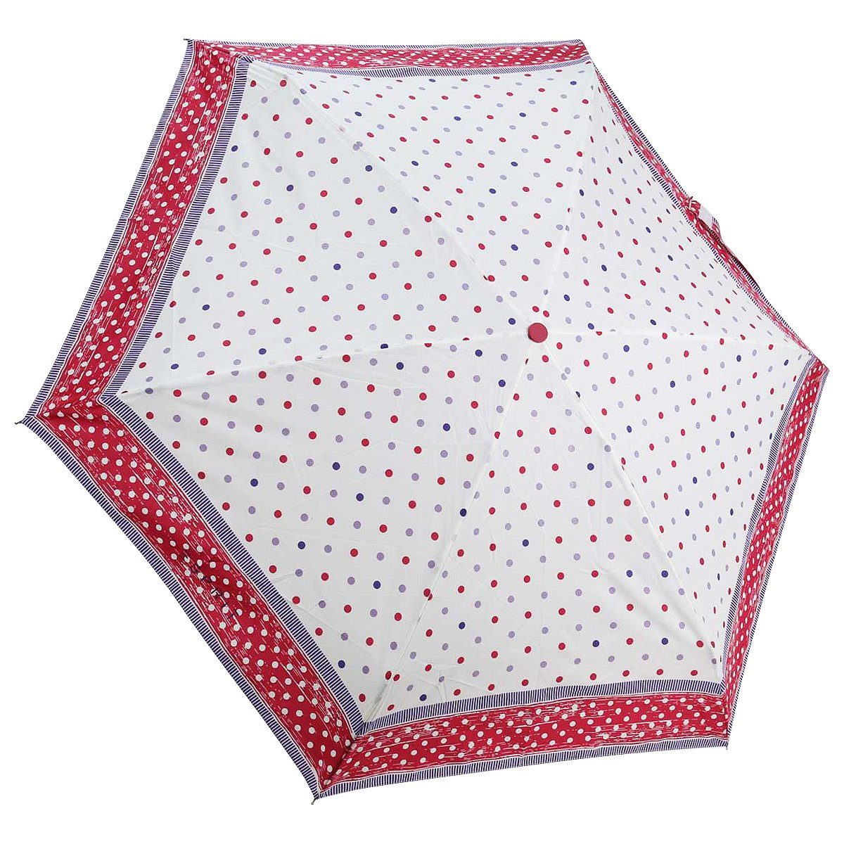 Esprit Taschenregenschirm Taschenschirm Regenschirm Damenschirm Petito Polka Dots