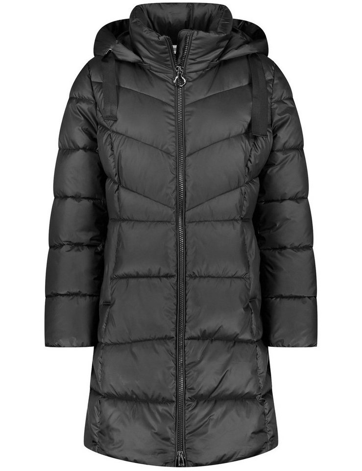 GERRY WEBER Wintermantel Modischer Steppmantel mit Kapuze