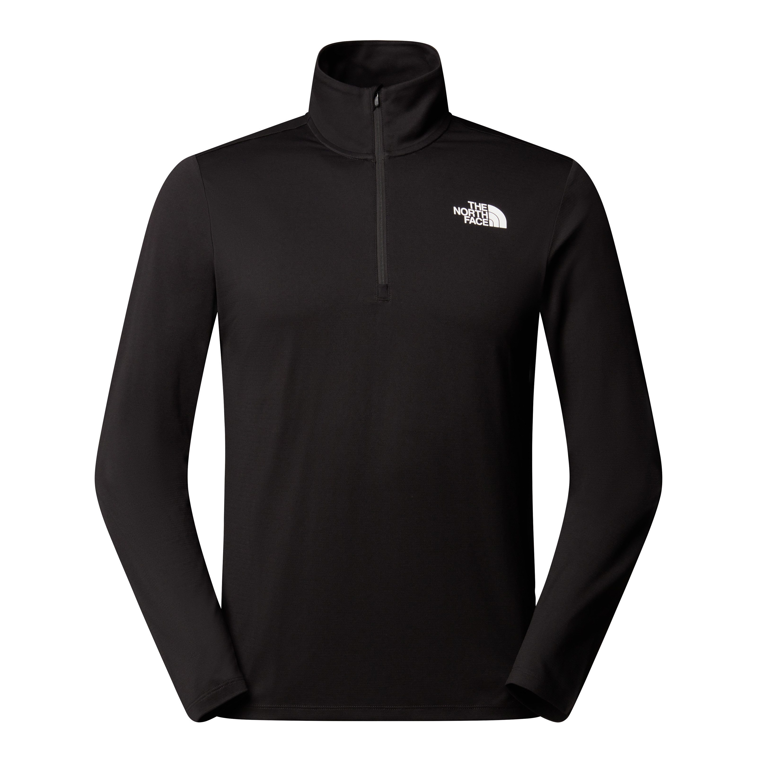 The North Face Funktionsshirt mit Stehkragen, mit Reißverschluss, pflegeleicht