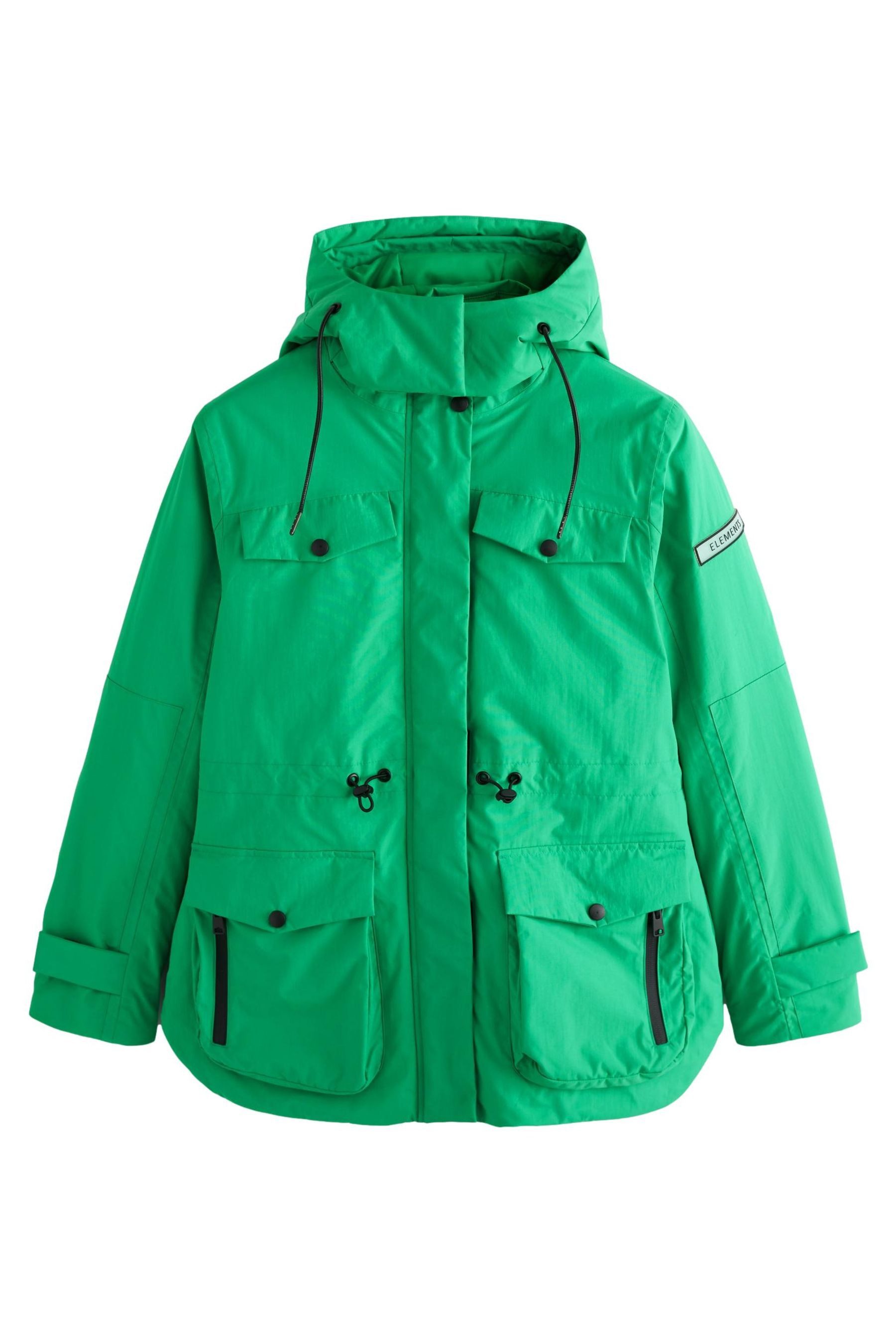 Next Regenjacke Elements Wattierter, wasserfester Mantel (1-St)