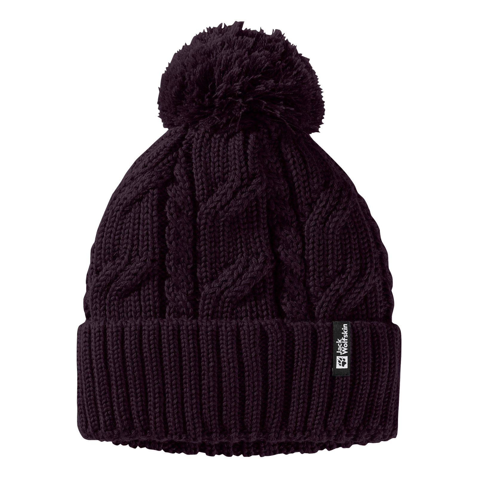 Jack Wolfskin Beanie Pompom Beanie mit Bommel