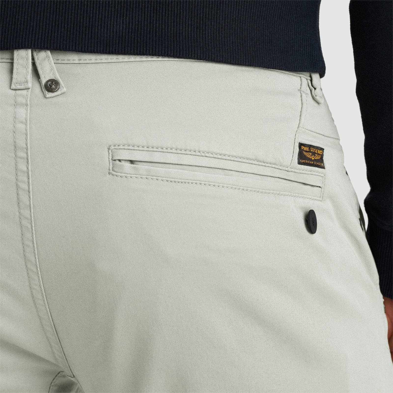 PME LEGEND Chinohose TWIN WASP CHINO LEFT HAND STRETCH TWILL mit Taschen