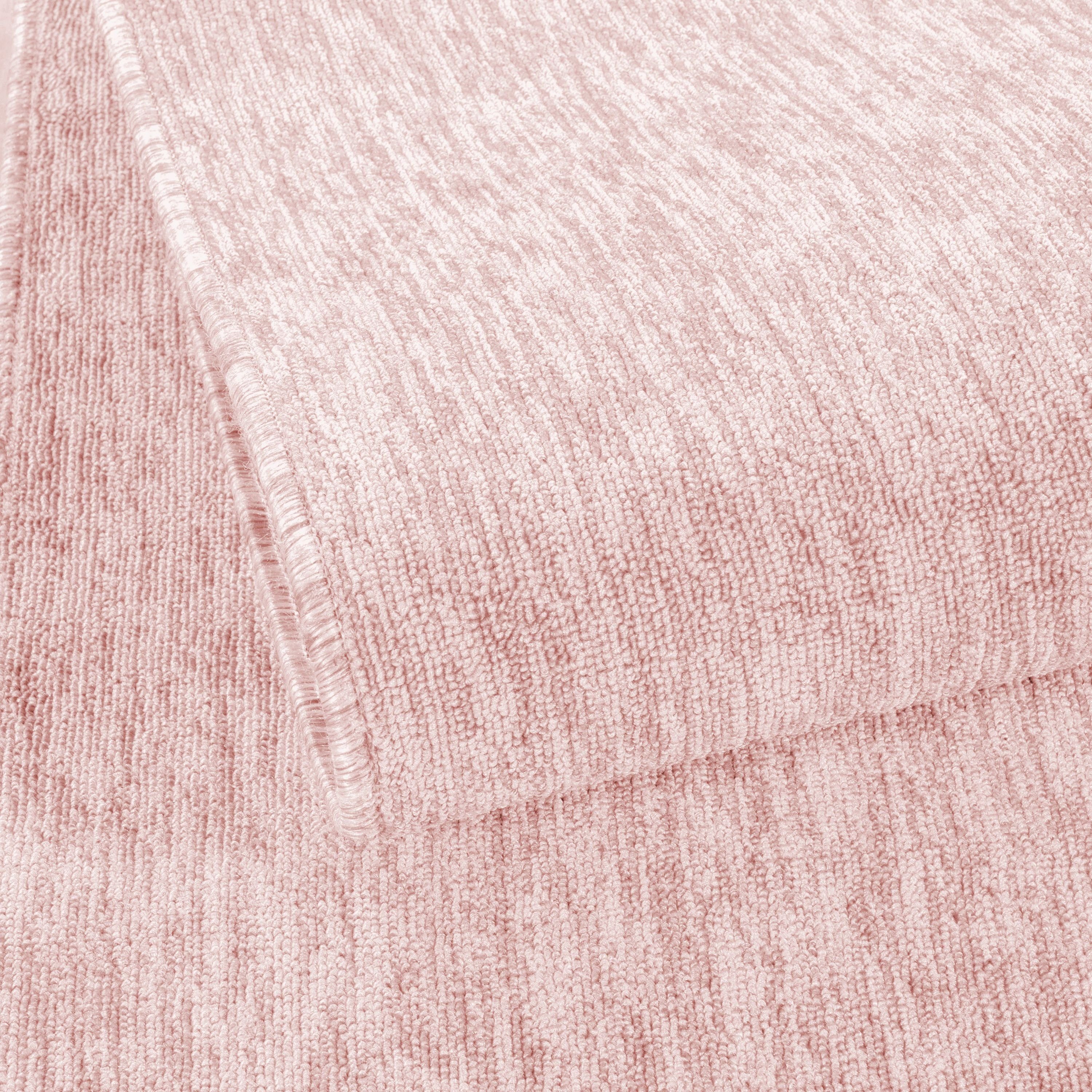 Teppich Unicolor Teppium, Rosa - 7 Läufer, Teppich mm, Wohnzimmer Höhe: Einfarbig