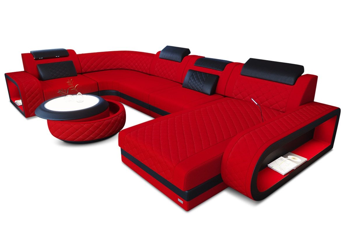 Sofa Dreams Wohnlandschaft Berlin U Form günstig online kaufen