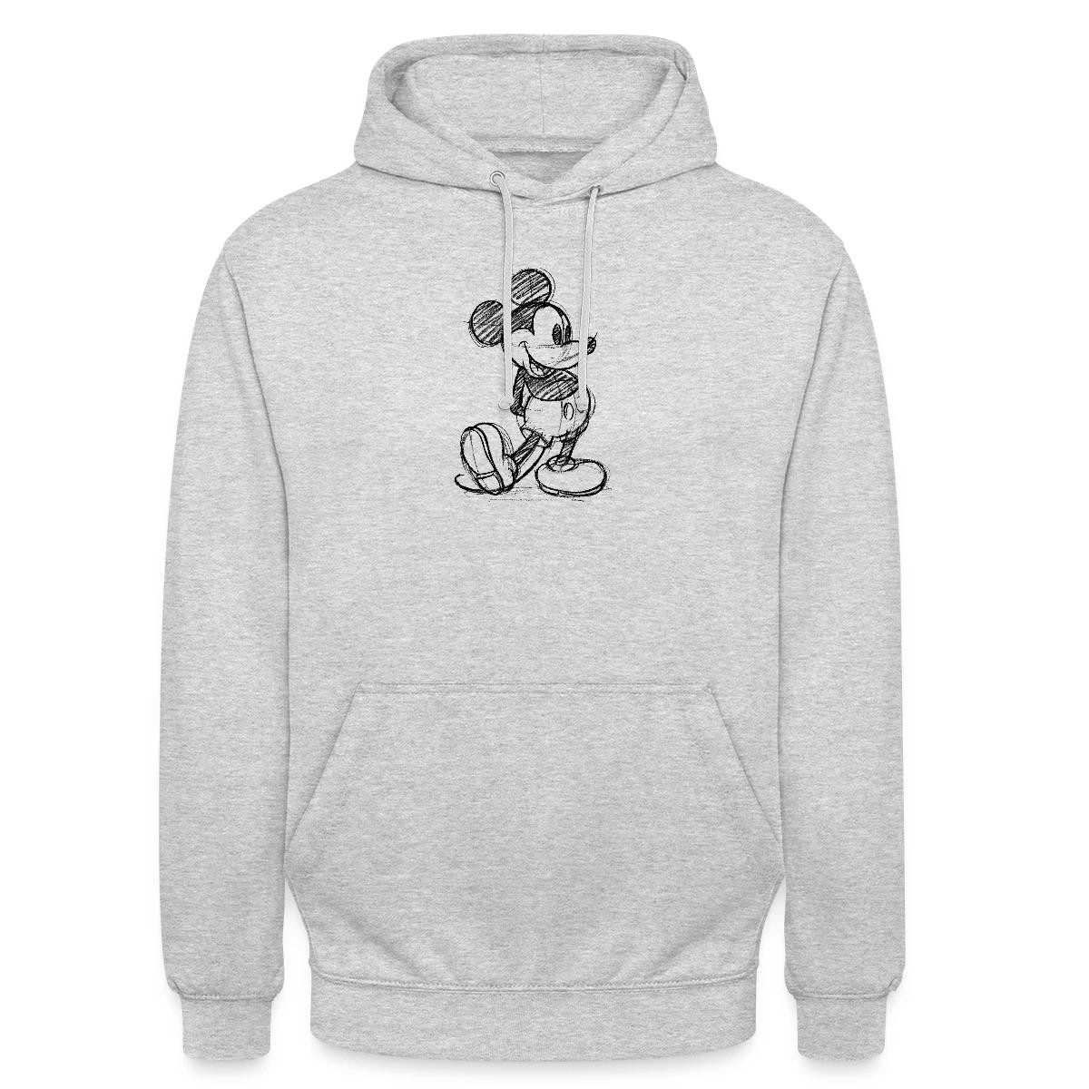 Spreadshirt Hoodie Mickey & Minnie Zeichnung Unisex Hoodie (1-tlg)
