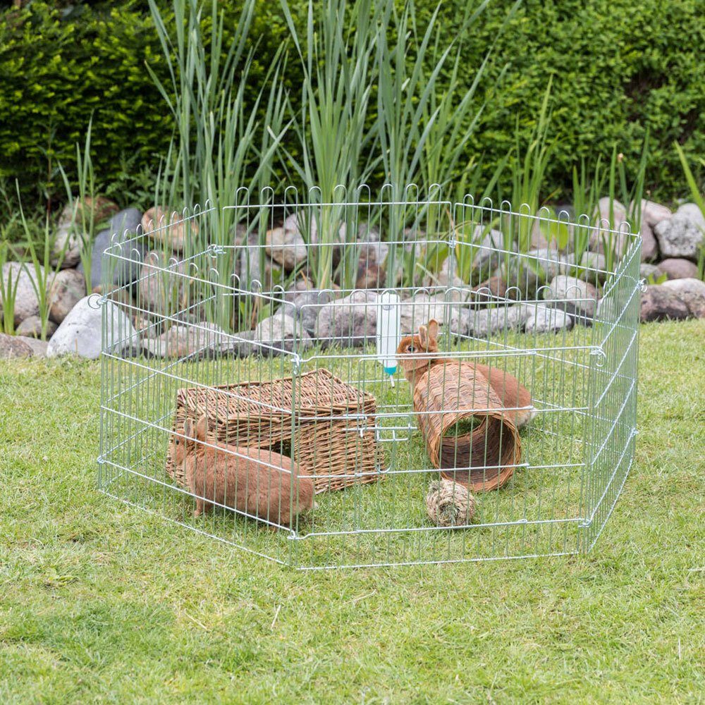 TRIXIE Freigehege Trixie Freilaufgehege, 6 Elemente, 60 x 63 cm, verzinkt