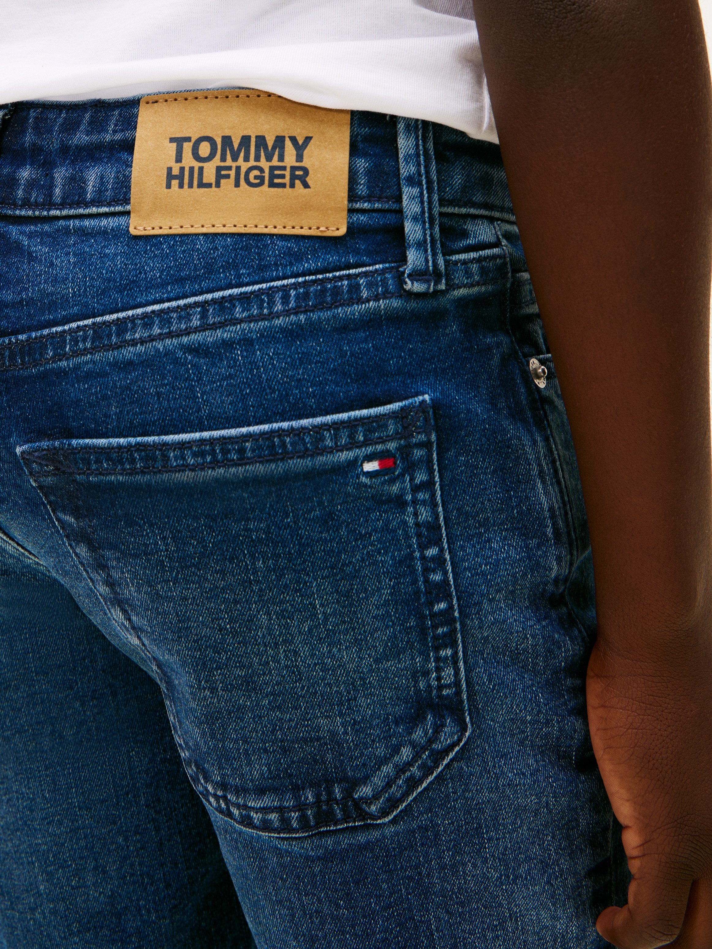 Tommy Hilfiger Gerade Jeans STRAIGHT DARK JEANS Regular fit, für Kinder bis 16 Jahre