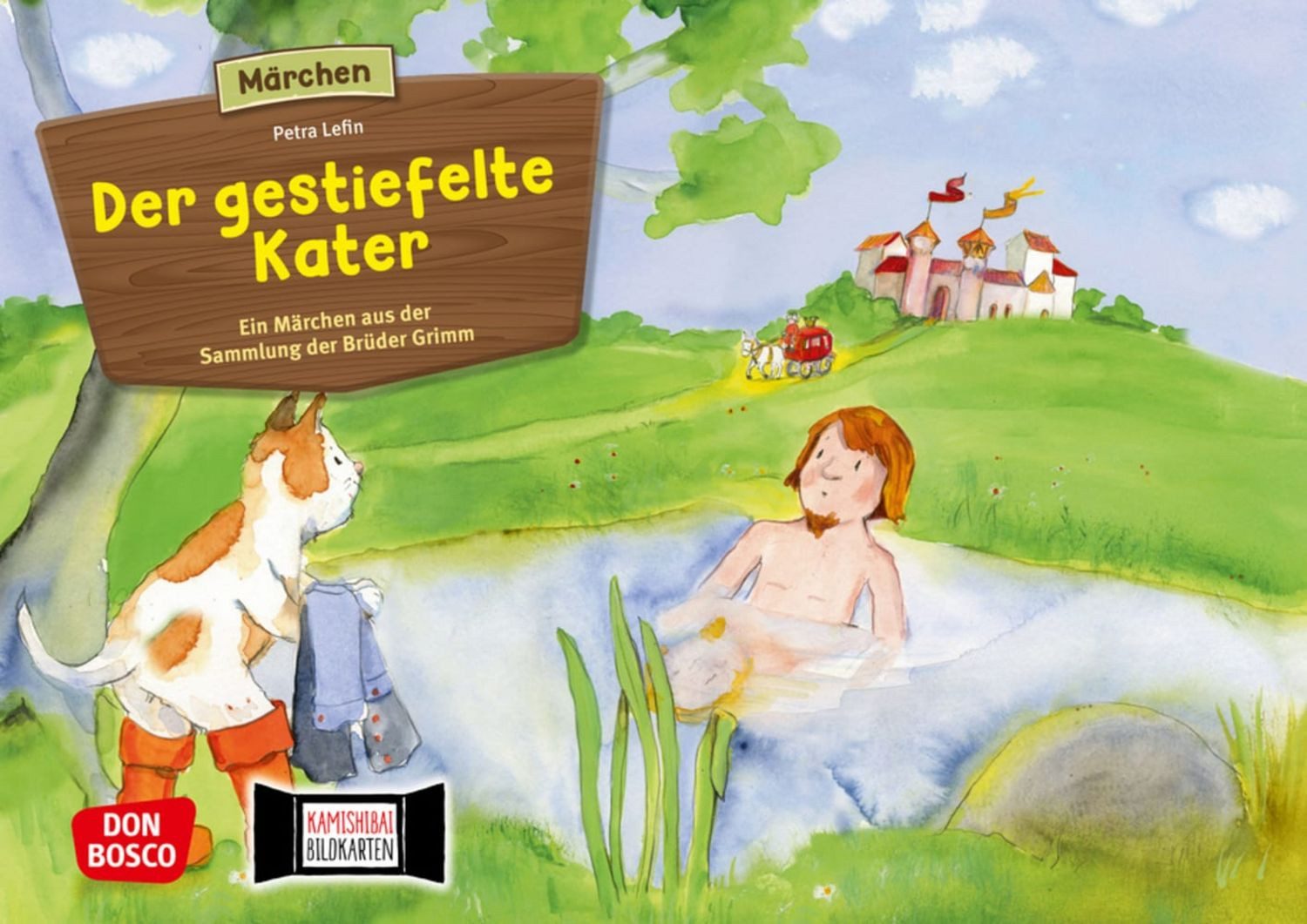 Der gestiefelte Kater. Kamishibai Bildkartenset. / Brüder Grimm
