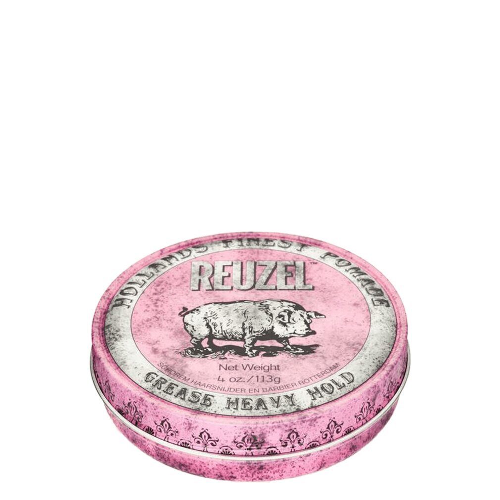 Reuzel Haarstyling-Liquid Pink Heavy Hold Grease Pomade 113 g