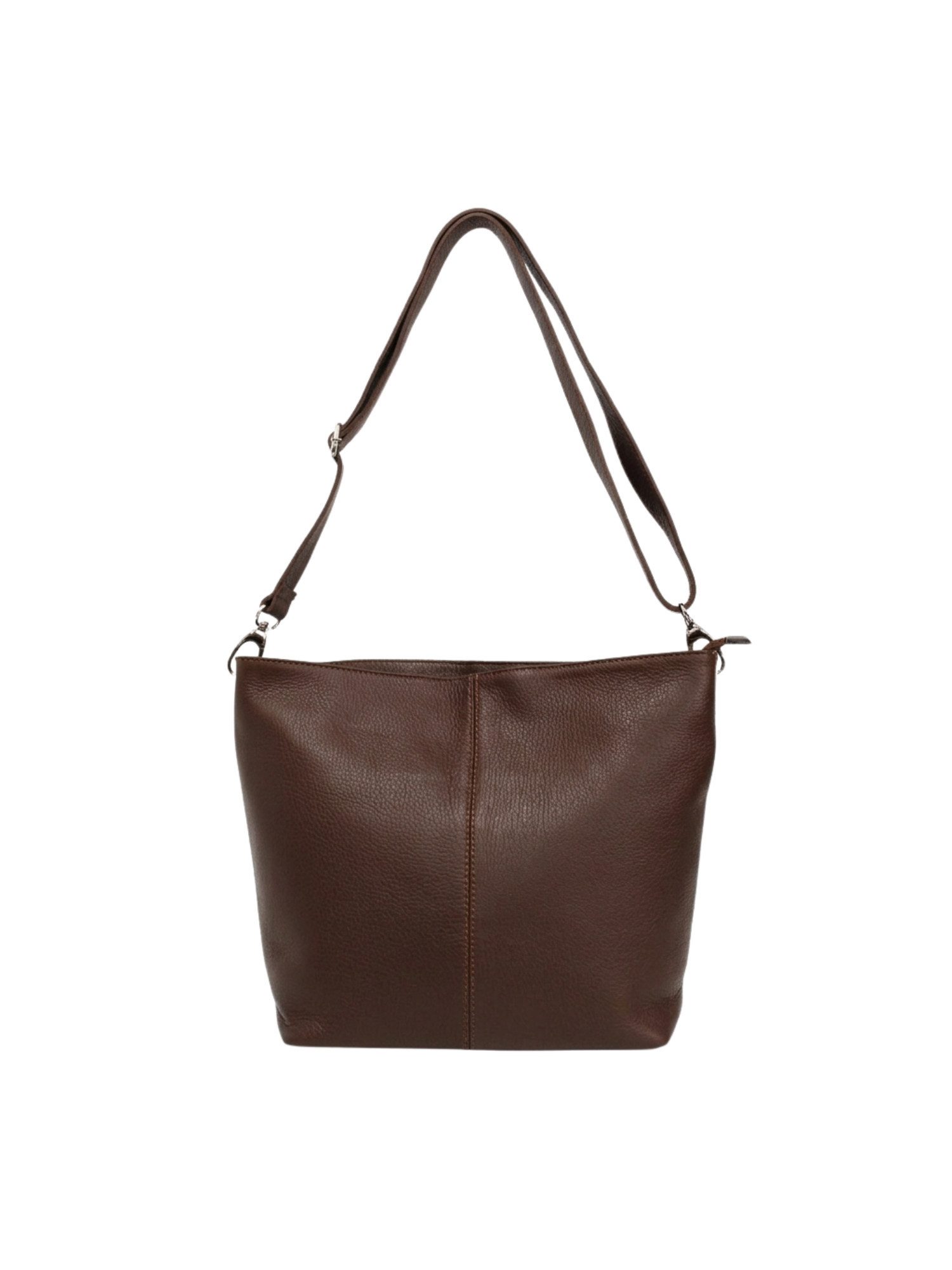BRISE TASCHE Schultertasche BRISE Schultertasche Nappaleder Italy – Damen Umhängetasche 24,5cm