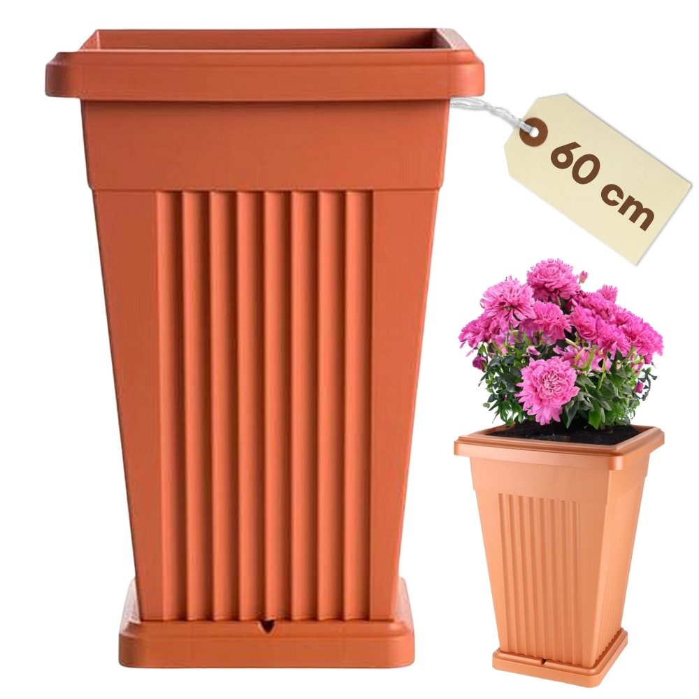 GarPet Pflanzkübel Pflanzkübel Groß Außen Pflanzkübel Pyramide Blumenkübel günstig online kaufen