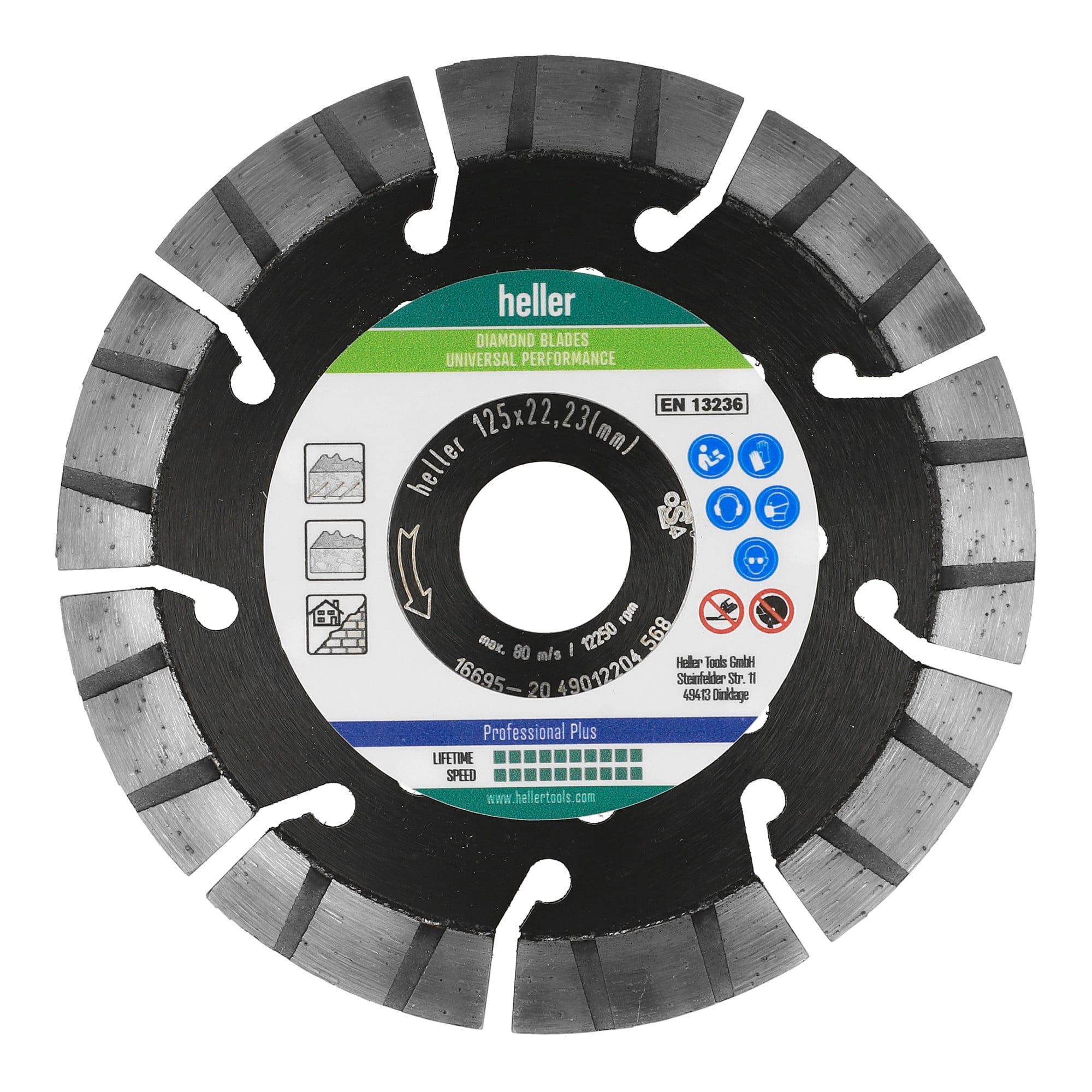 Heller Kreissägeblatt Heller Tools Diamond Blade Universal Performance 400 x 25,4