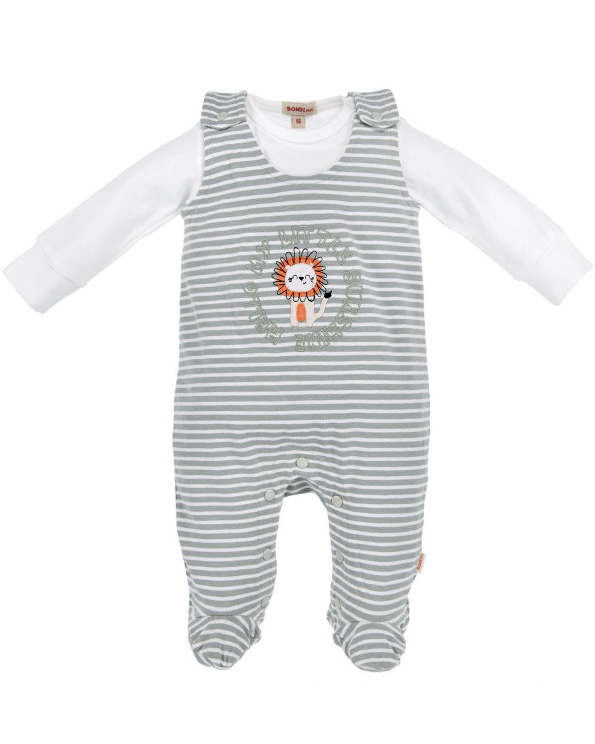 Strampler Strampler 'Löwe' 93971, Babystrampelanzug
