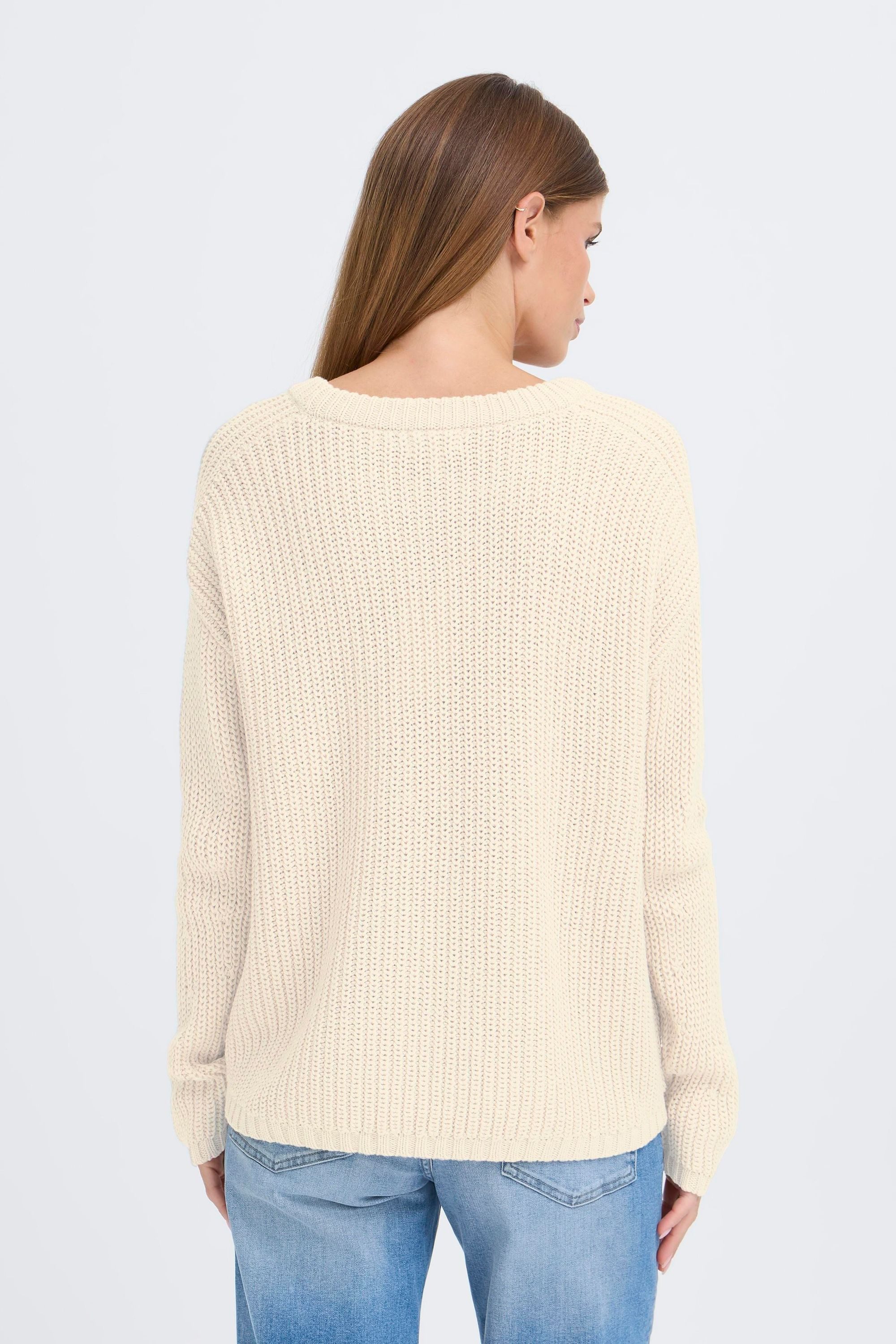 OXMO Strickpullover OXKanna Kuscheliger Pullover