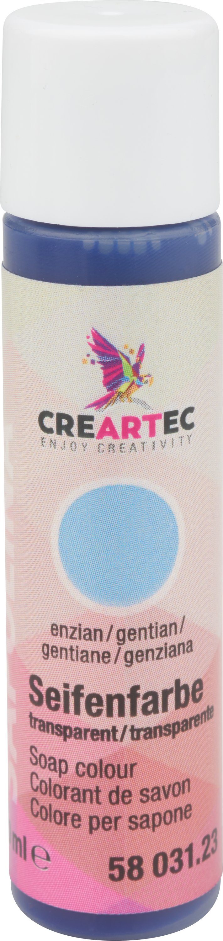 CREARTEC Badefarben, 10 ml Enzianblau