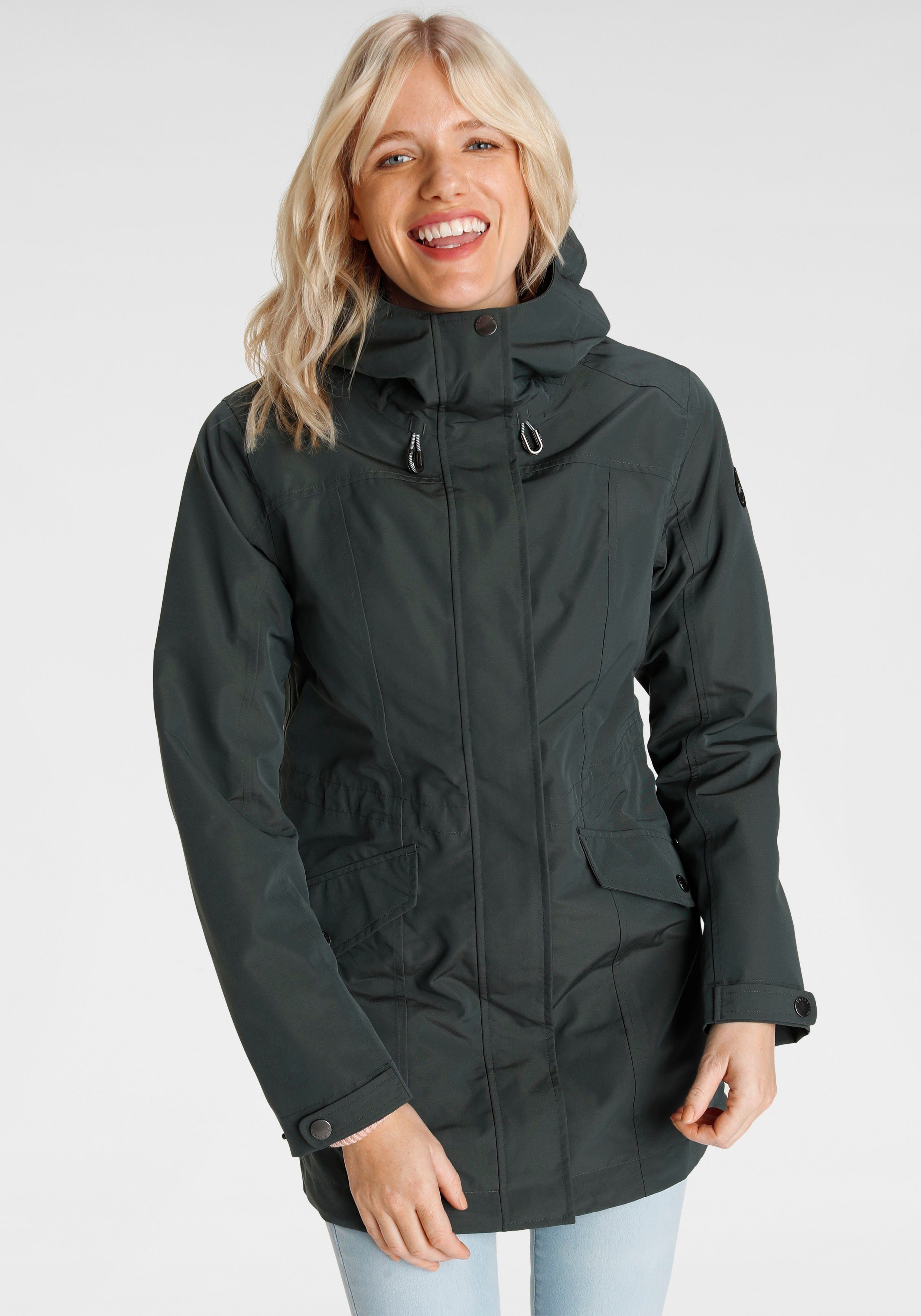 Polarino Outdoorjacke Wasser,- winddicht und atmungsaktiv