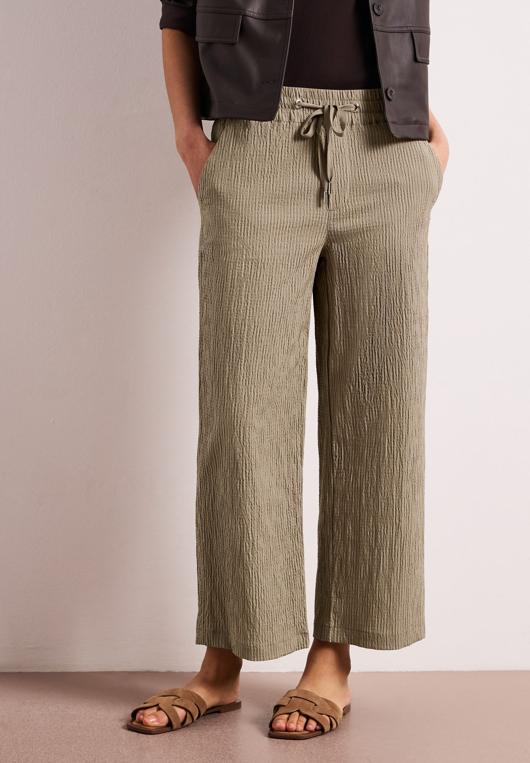 STREET ONE Stoffhose Style Emee mit elastischem Bund