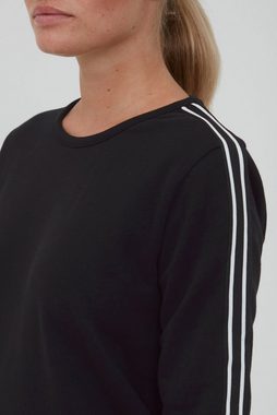 OXMO Sweatshirt OXGabita Sportlicher Sweatpullover mit Galonstreifen