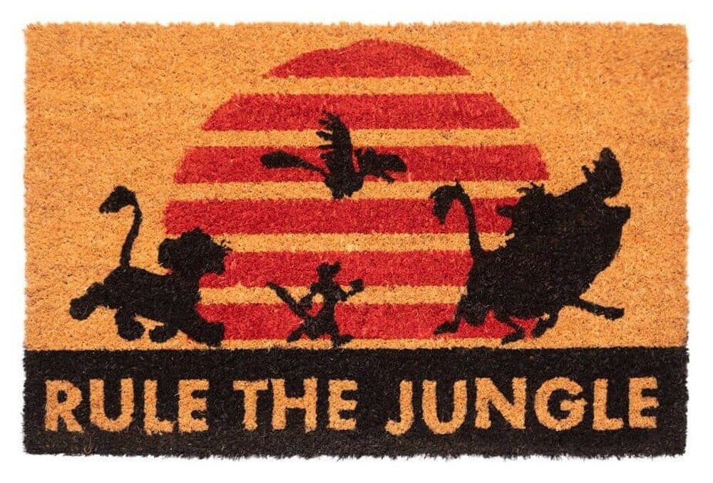 Grupo Erik Fußmatte Disney Der König der Löwen Fußmatte Rule The Jungle 40 x 60 cm
