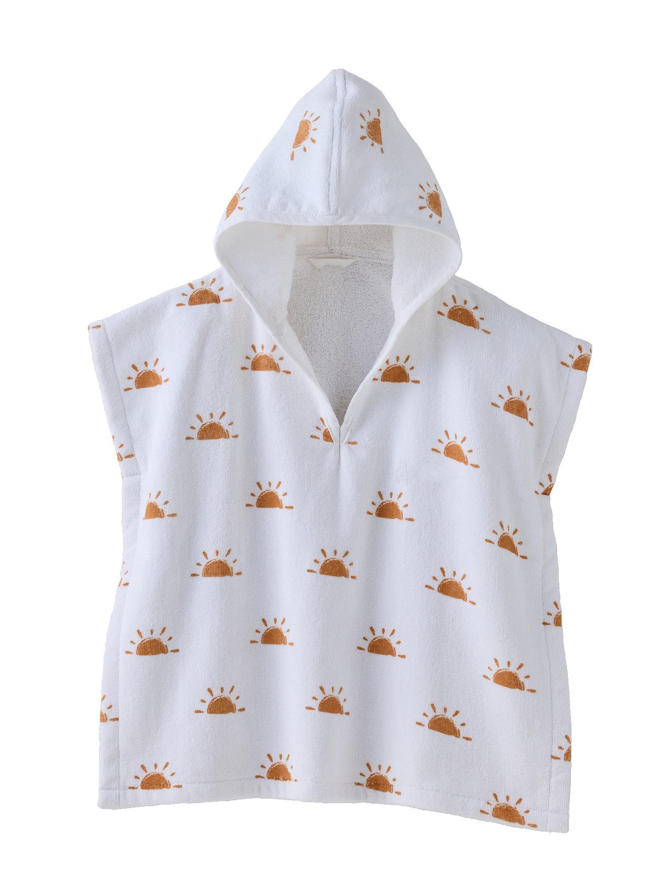 vertbaudet Badeponcho Baby Badeponcho mit Recycling-Baumwolle, Recycelte Baumwolle