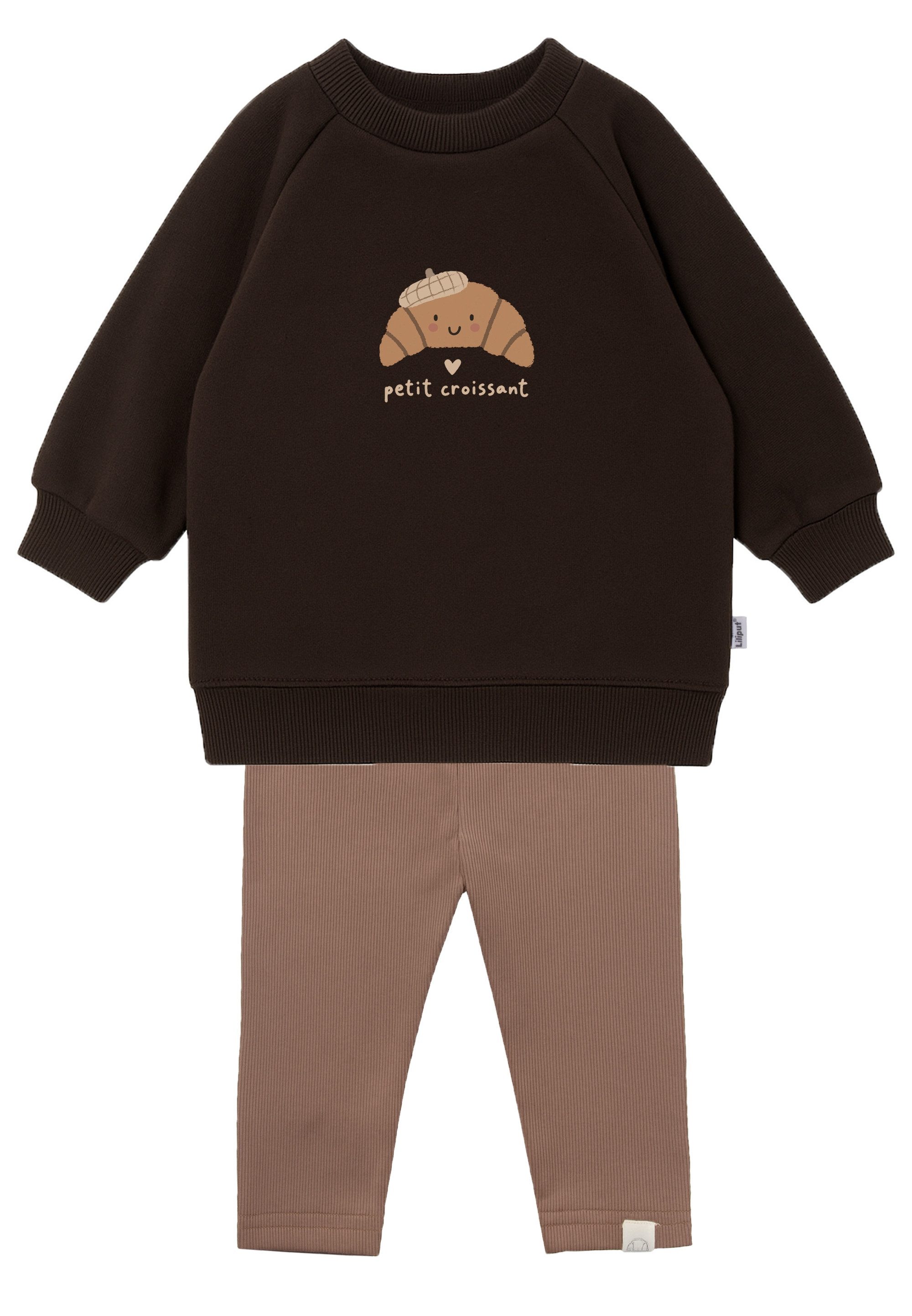 Liliput Sweatanzug petit croissant (2-tlg), mit niedlichem Druck
