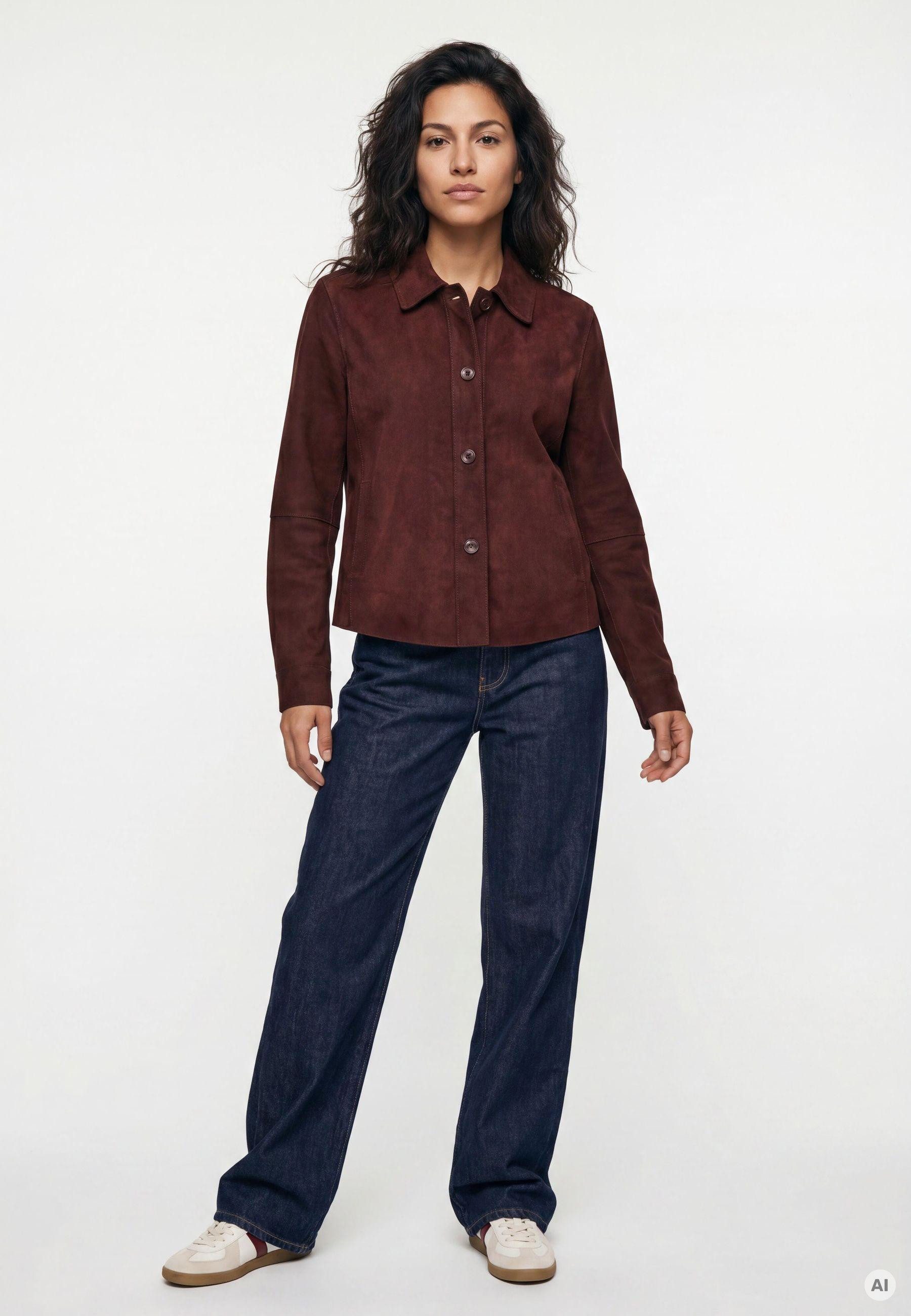 Milestone Hemdjacke MSCoco Damen Overshirt Übergangsjacke
